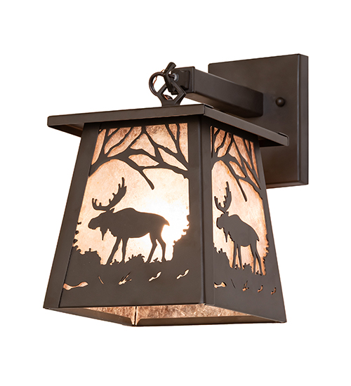  RUSTIC ART GLASS ANIMALS MICA
