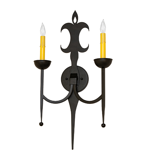  VICTORIAN GOTHIC SCROLL FEATURES CRAFTED OF STEEL FORGED AND CAST IRON FAUX CANDLE SLEVES CANDLE BULB ON TOP