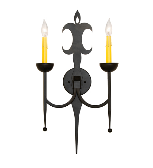  VICTORIAN GOTHIC SCROLL FEATURES CRAFTED OF STEEL FORGED AND CAST IRON FAUX CANDLE SLEVES CANDLE BULB ON TOP