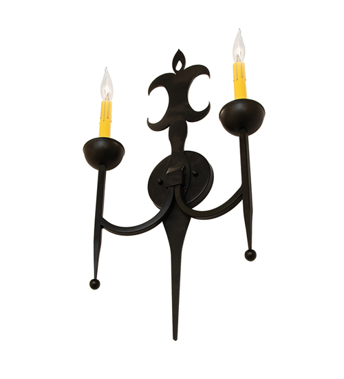  VICTORIAN GOTHIC SCROLL FEATURES CRAFTED OF STEEL FORGED AND CAST IRON FAUX CANDLE SLEVES CANDLE BULB ON TOP