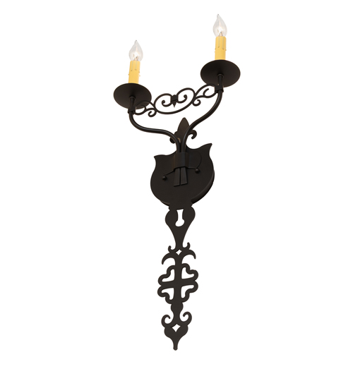  VICTORIAN GOTHIC FAUX CANDLE SLEVES CANDLE BULB ON TOP