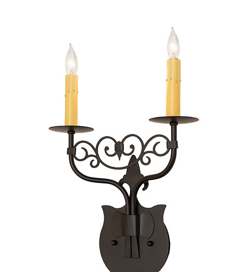  VICTORIAN GOTHIC FAUX CANDLE SLEVES CANDLE BULB ON TOP