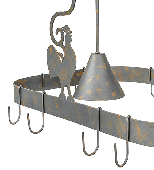  ANIMALS COUNTRY SCROLL FEATURES CRAFTED OF STEEL DOWN LIGHTS SPOT LIGHT POINTING DOWN FOR FUNCTION