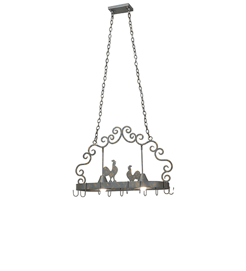  ANIMALS COUNTRY SCROLL FEATURES CRAFTED OF STEEL DOWN LIGHTS SPOT LIGHT POINTING DOWN FOR FUNCTION