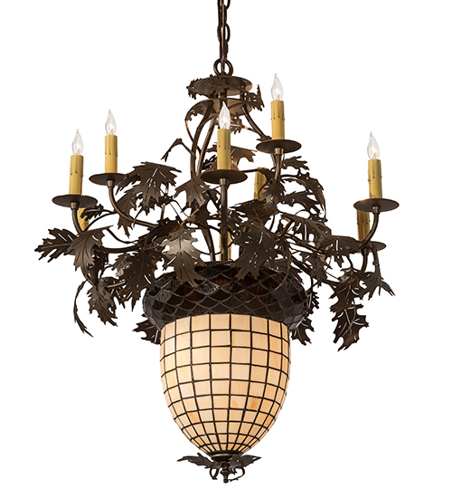  RUSTIC LODGE RUSTIC OR MOUNTIAN GREAT ROOM FAUX CANDLE SLEVES CANDLE BULB ON TOP STAMPED/CAST METAL LEAF ROSETTE FLOWER ACCENT