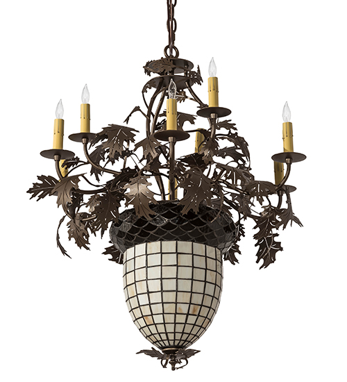  RUSTIC LODGE RUSTIC OR MOUNTIAN GREAT ROOM FAUX CANDLE SLEVES CANDLE BULB ON TOP STAMPED/CAST METAL LEAF ROSETTE FLOWER ACCENT