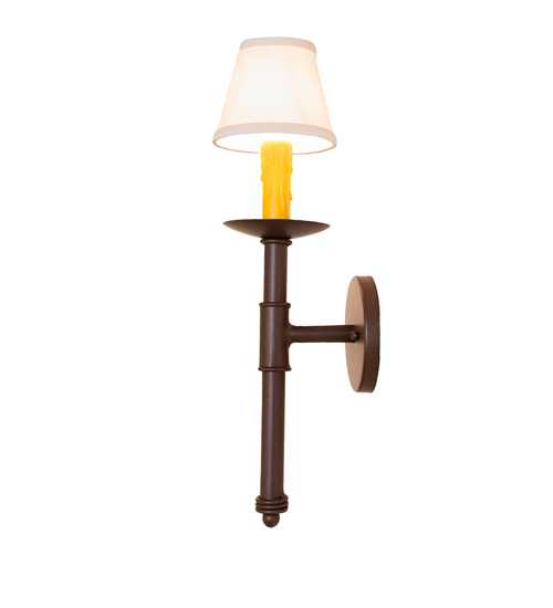  FABRIC GOTHIC FAUX CANDLE SLEVES CANDLE BULB ON TOP