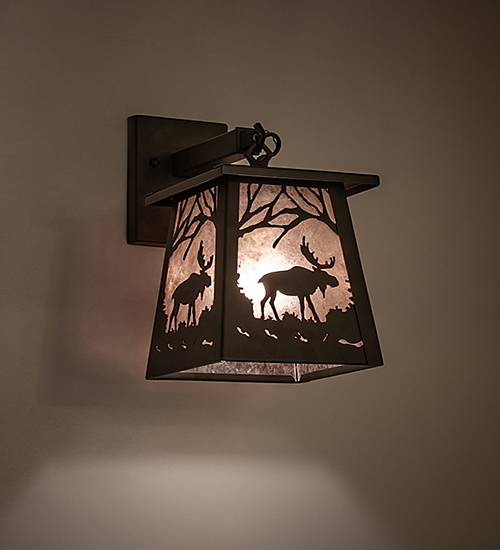  RUSTIC ART GLASS ANIMALS MICA