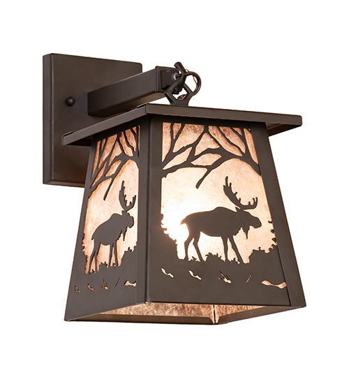  RUSTIC ART GLASS ANIMALS MICA