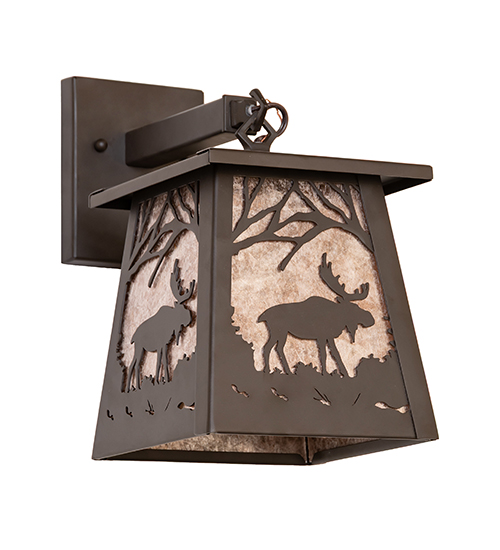 RUSTIC ART GLASS ANIMALS MICA