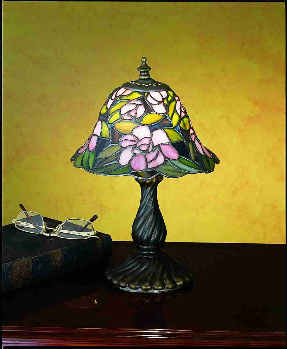  TIFFANY REPRODUCTION OF ORIGINAL FLORAL ART GLASS