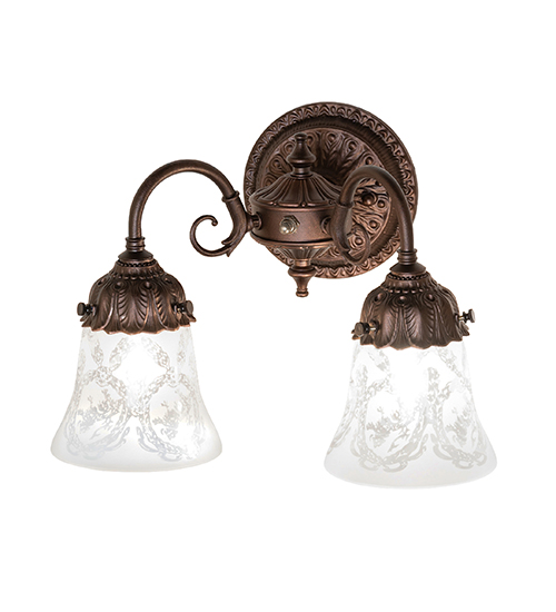  VICTORIAN STAMPED/CAST METAL LEAF ROSETTE FLOWER ACCENT 08MINI ITEMS FEATURING SHADES 6-8"