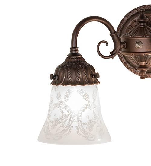  VICTORIAN STAMPED/CAST METAL LEAF ROSETTE FLOWER ACCENT 08MINI ITEMS FEATURING SHADES 6-8"