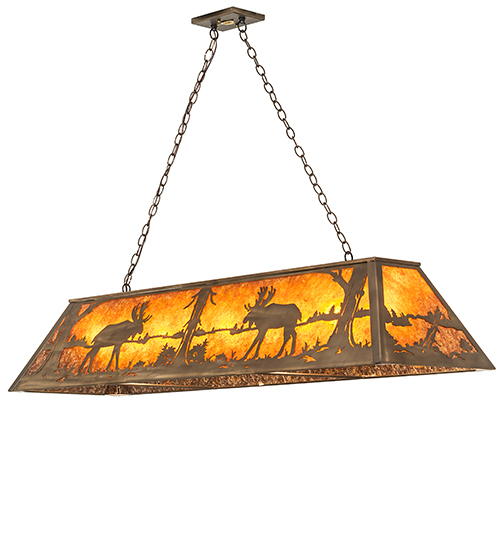  RUSTIC MISSION LODGE RUSTIC OR MOUNTIAN GREAT ROOM ANIMALS MICA