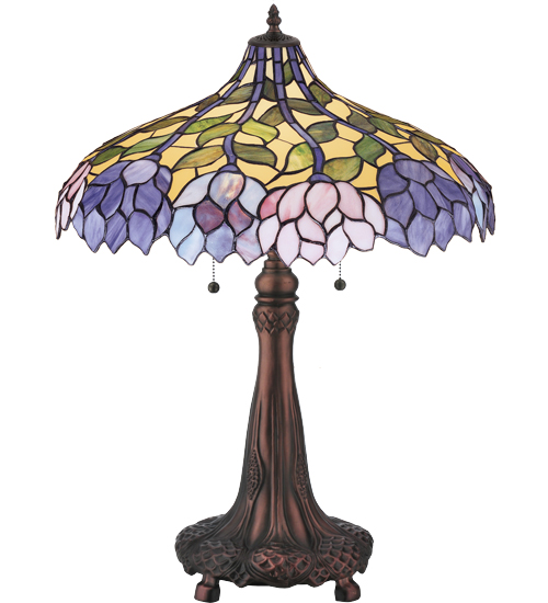  TIFFANY REPRODUCTION OF ORIGINAL FLORAL ART GLASS