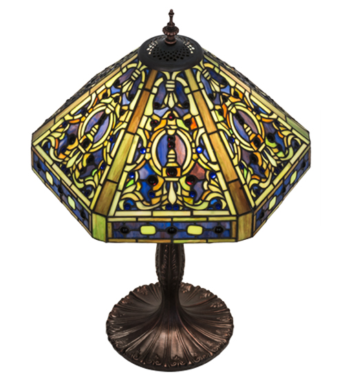  VICTORIAN MISSION TIFFANY REPRODUCTION OF ORIGINAL ART GLASS