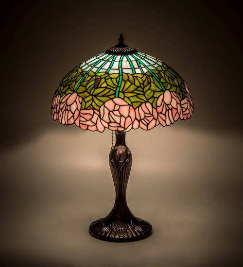  FLORAL ART GLASS NOUVEAU