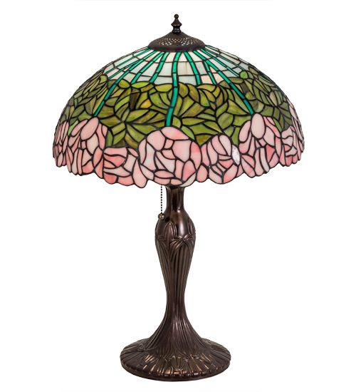  FLORAL ART GLASS NOUVEAU