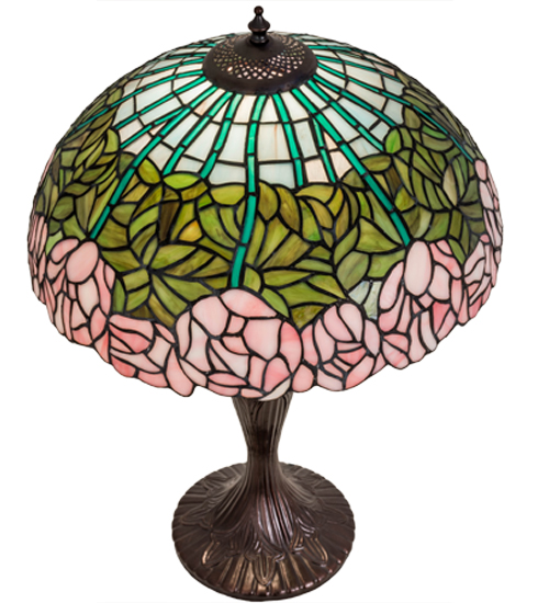  FLORAL ART GLASS NOUVEAU