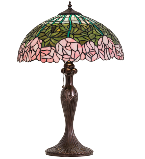  FLORAL ART GLASS NOUVEAU