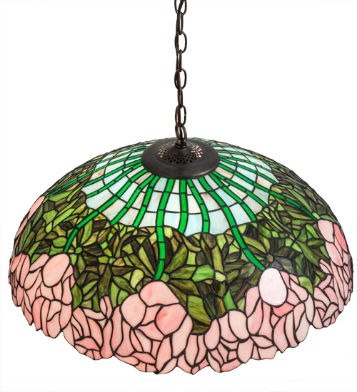  FLORAL ART GLASS NOUVEAU