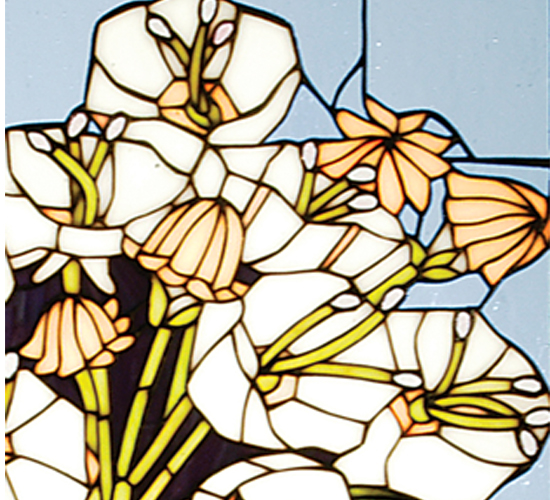  TIFFANY REPRODUCTION OF ORIGINAL FLORAL