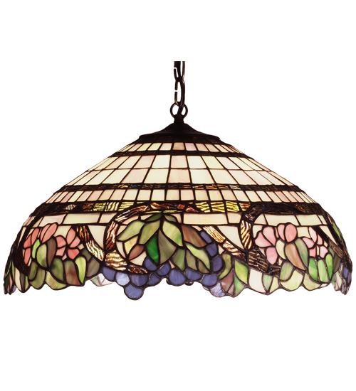  FLORAL ART GLASS NOUVEAU