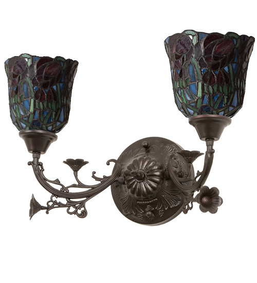  VICTORIAN TIFFANY REPRODUCTION OF ORIGINAL FLORAL NOUVEAU