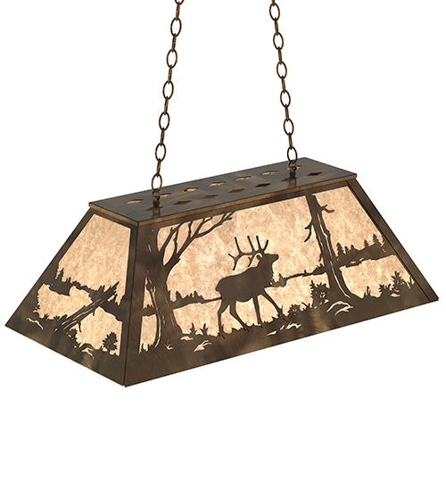  RUSTIC MISSION LODGE RUSTIC OR MOUNTIAN GREAT ROOM ANIMALS MICA
