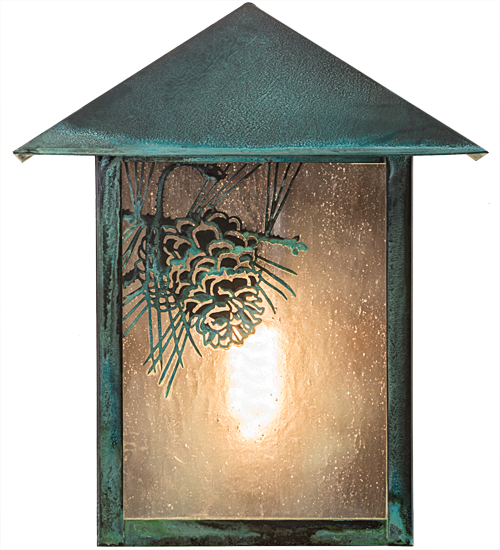  RUSTIC ARTS & CRAFTS ART GLASS