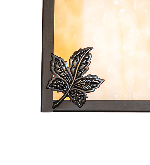  RUSTIC ART GLASS STAMPED/CAST METAL LEAF ROSETTE FLOWER ACCENT