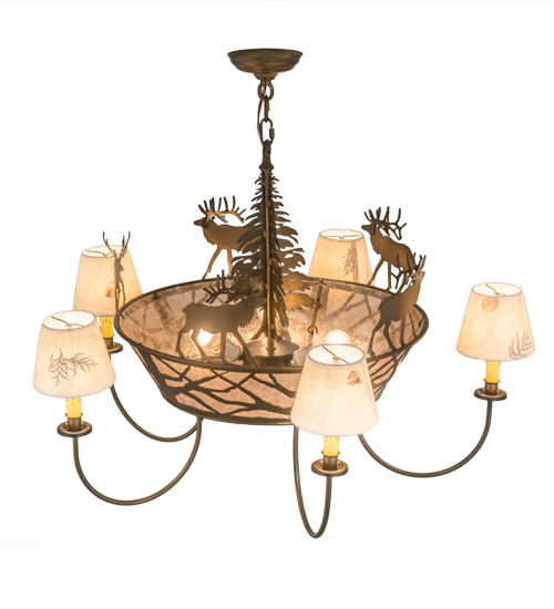  RUSTIC LODGE RUSTIC OR MOUNTIAN GREAT ROOM FABRIC ANIMALS MICA