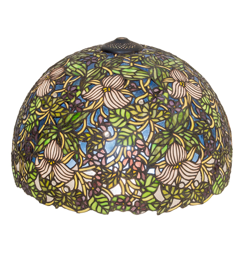  FLORAL ART GLASS NOUVEAU