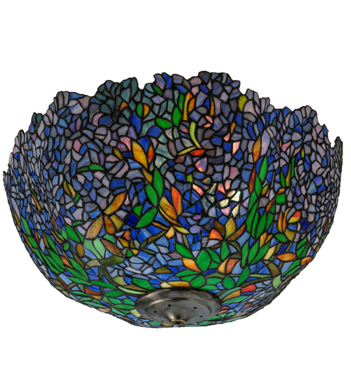  TIFFANY REPRODUCTION OF ORIGINAL FLORAL ART GLASS