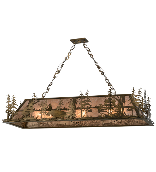  RUSTIC LODGE RUSTIC OR MOUNTIAN GREAT ROOM ANIMALS MICA