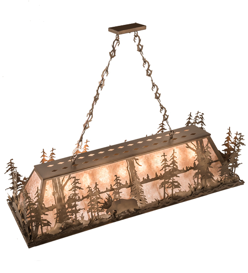  RUSTIC LODGE RUSTIC OR MOUNTIAN GREAT ROOM ANIMALS MICA