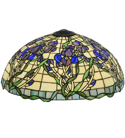  VICTORIAN TIFFANY REPRODUCTION OF ORIGINAL FLORAL ART GLASS