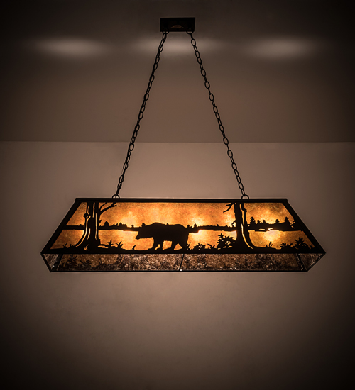  RUSTIC MISSION LODGE RUSTIC OR MOUNTIAN GREAT ROOM ANIMALS MICA