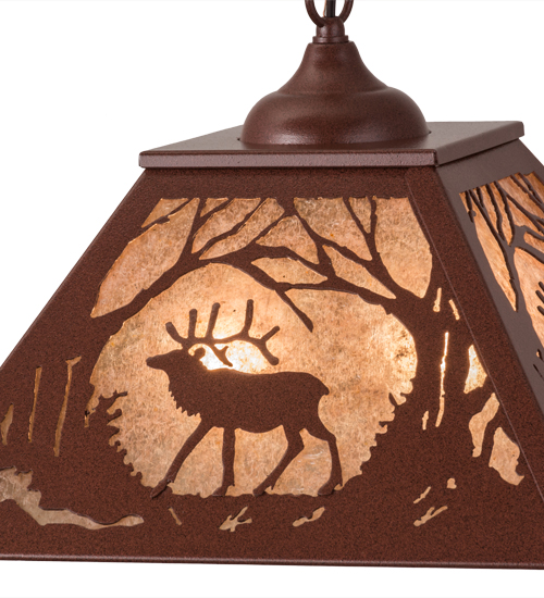  RUSTIC MISSION LODGE RUSTIC OR MOUNTIAN GREAT ROOM ANIMALS MICA