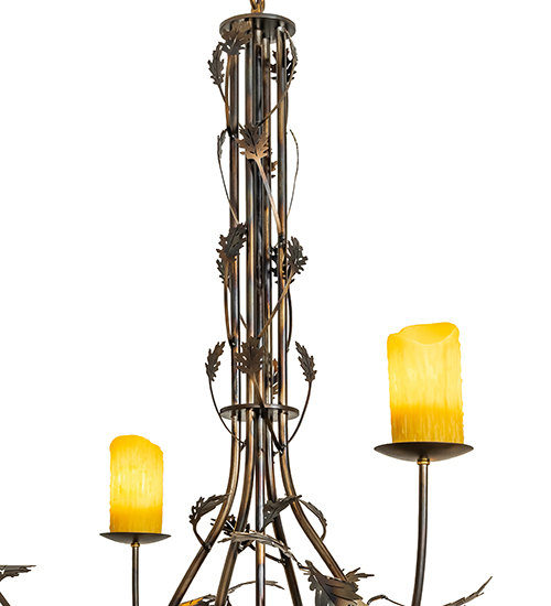  RUSTIC LODGE RUSTIC OR MOUNTIAN GREAT ROOM FAUX CANDLE SLEVES CANDLE BULB ON TOP