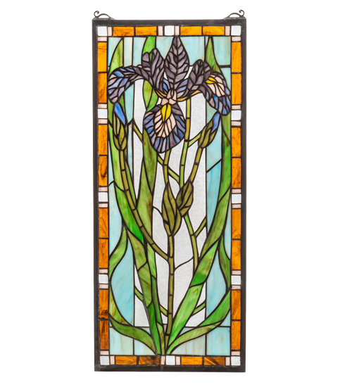  FLORAL ART GLASS NOUVEAU