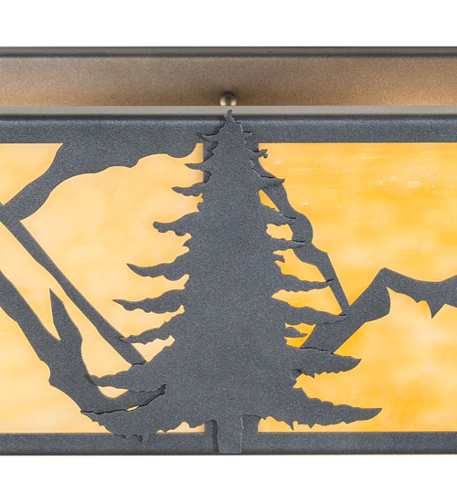  RUSTIC LODGE RUSTIC OR MOUNTIAN GREAT ROOM ART GLASS RECREATION