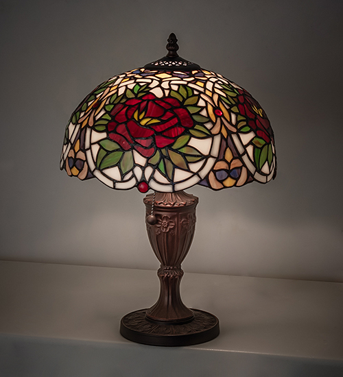  FLORAL ART GLASS NOUVEAU