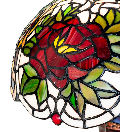  FLORAL ART GLASS NOUVEAU