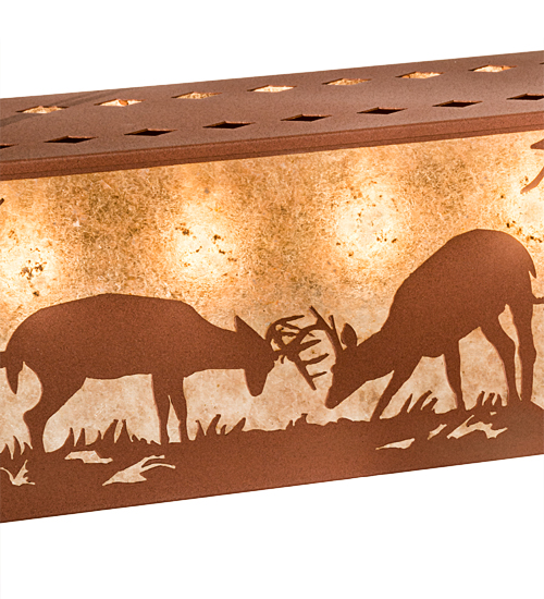  RUSTIC MISSION LODGE RUSTIC OR MOUNTIAN GREAT ROOM ANIMALS MICA