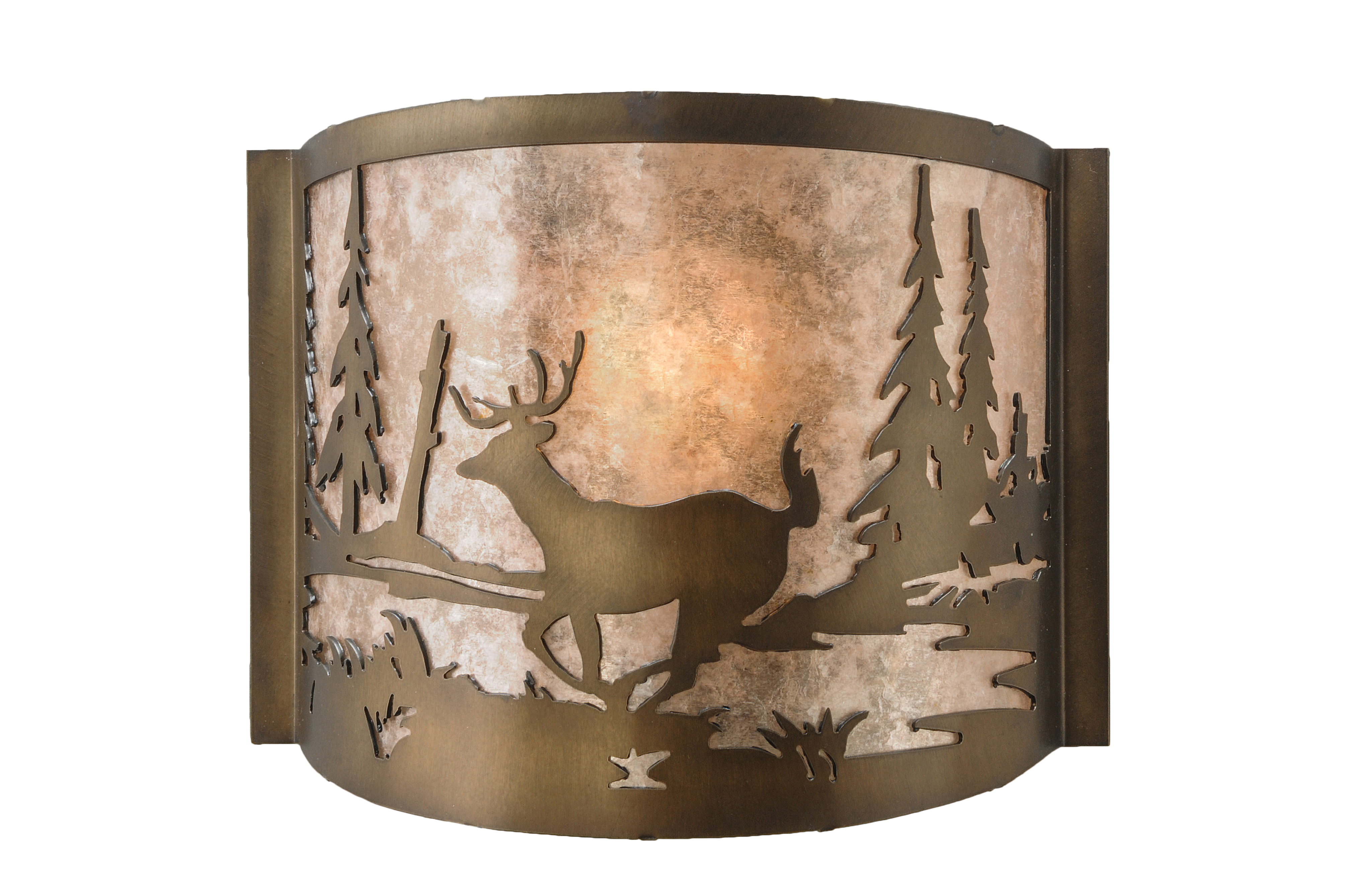  RUSTIC LODGE RUSTIC OR MOUNTIAN GREAT ROOM ANIMALS MICA