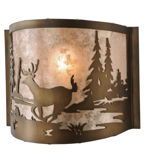  RUSTIC LODGE RUSTIC OR MOUNTIAN GREAT ROOM ANIMALS MICA