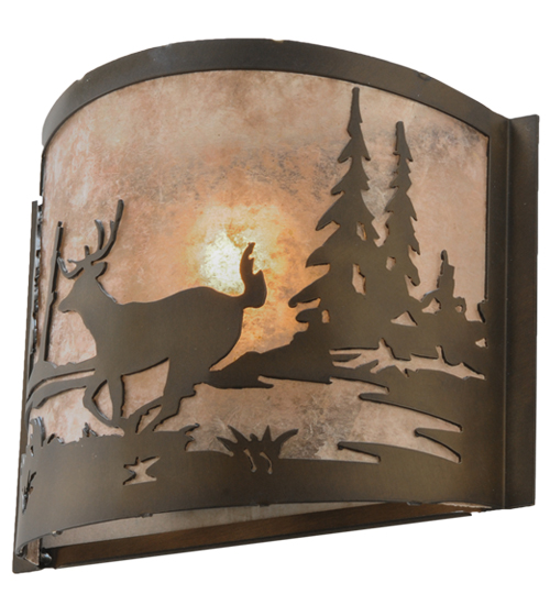  RUSTIC LODGE RUSTIC OR MOUNTIAN GREAT ROOM ANIMALS MICA