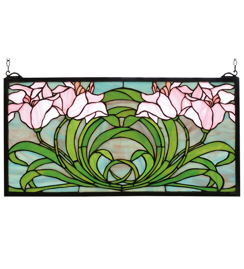  TIFFANY REPRODUCTION OF ORIGINAL FLORAL NOUVEAU COUNTRY