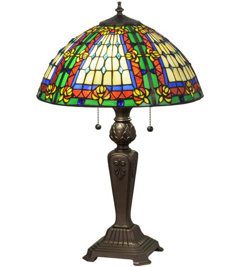  VICTORIAN TIFFANY REPRODUCTION OF ORIGINAL ART GLASS GOTHIC